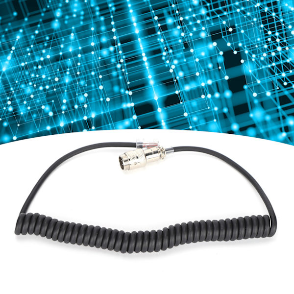 Mikrofonadapterkabel 8-stift till RJ-45 Adapterkabel för FT857 FT-450D FT-897D FT-991 FT-891