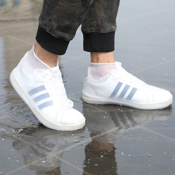 Regnstövlar Skydd Anti-skid Overshoes Silikon Skoskydd Vuxna Skoskydd Anti-slip Skoskydd för Vuxna