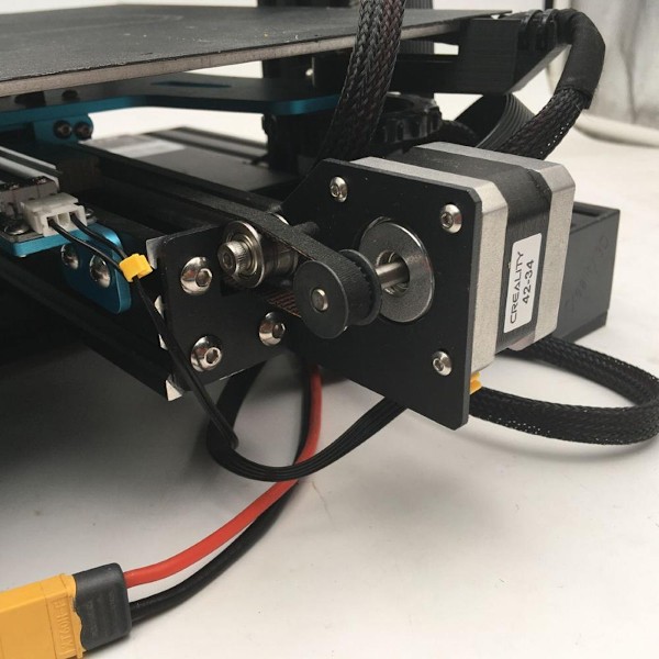 Motorfästeslösning, Precision Direct Drive Extruder Aluminiumlegeringsplåt Säkerställer Flexibel Filamentutskrift, Stabil Motorvinkelfixering med