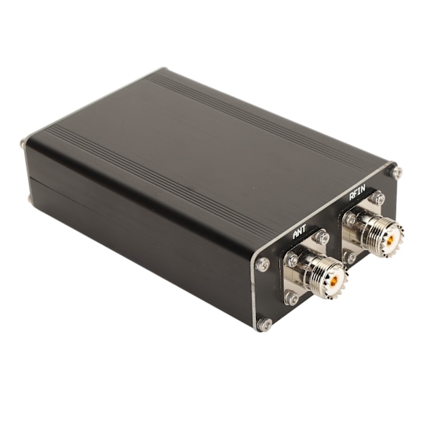Automatisk Antennjusterare 1.8 till 55MHz Typ C Laddning 0.96in Display Kortvågsantennjusterare med Metallhölje Monterad