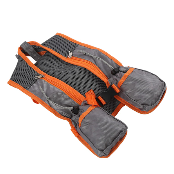 Ergonomisk vandringsryggsäck, ventilerande mesh justerbar passform lättviktig vätskesystemryggsäck