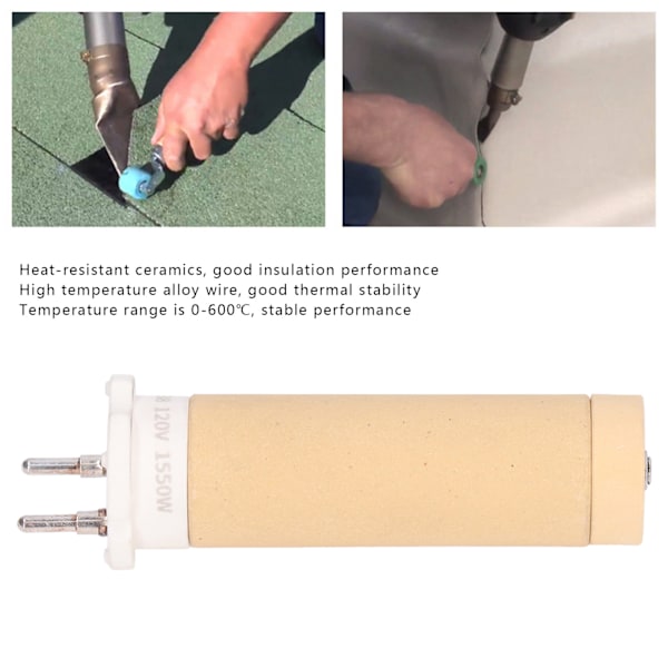 Plastsvetsverktyg, möjliggör multiindustriell användning tack vare högtemperatur keramisk värmeelement, 120V koppar silverplätering ledningsterminal