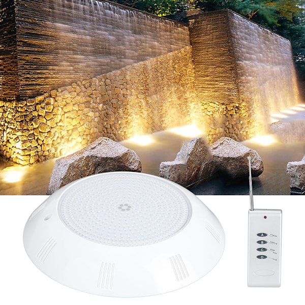 RGB Färgskiftande LED Poollampa, 12V Undervattens LED-belysning, Förvandla Din Pool Till En Nattlig Hotspot Med Vår Högkvalitativa LED-lampa