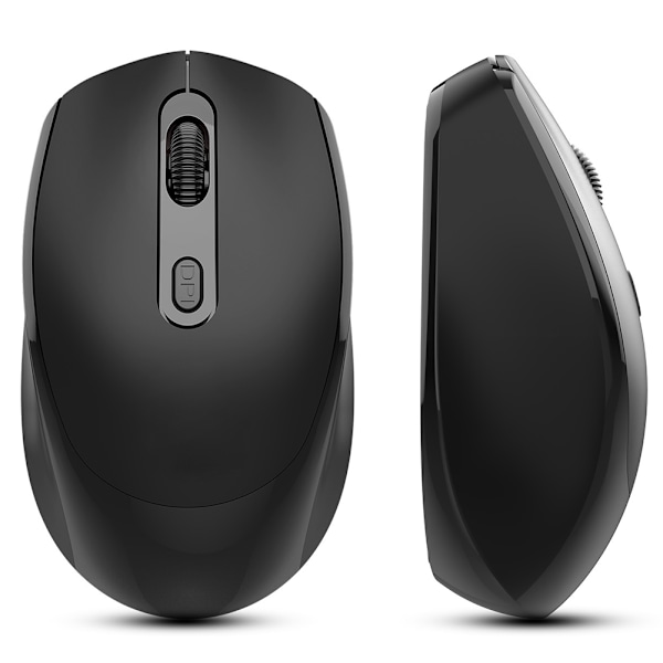 Justerbara DPI-nivåer Mus, Tyst Mus Med Dubbellägesanslutning, Universell Kompatibilitet, Ergonomisk Design För Att Förhindra Trötthet, High-end Chip