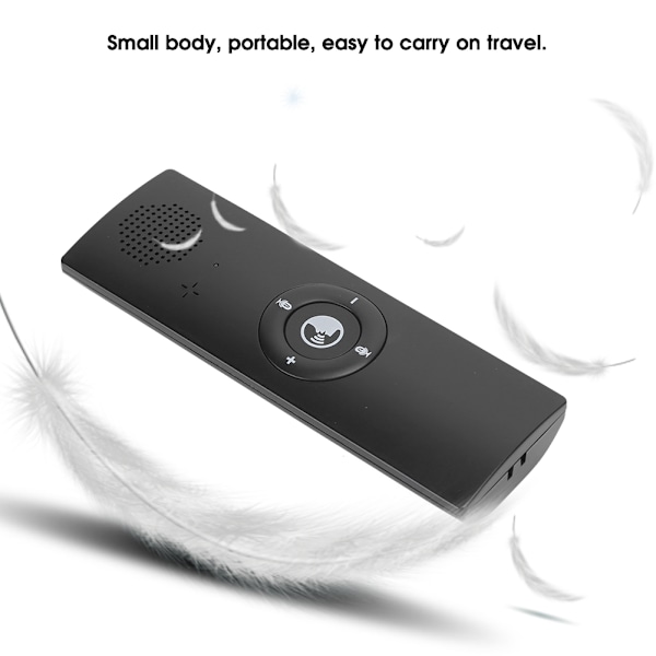 Bärbar Mini Trådlös Smart Röstöversättare Multi Språk Realtids Bluetooth Översättare