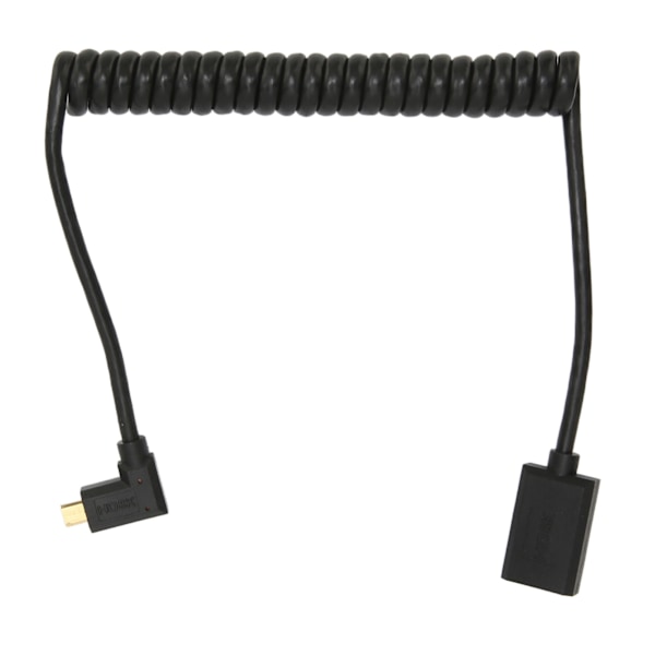 HD Multimedia Interface-kabel Micro till Hona UHD 8K 60Hz 4K 120Hz 48Gbps Spiral HD-videosladd för Kamera Surfplatta