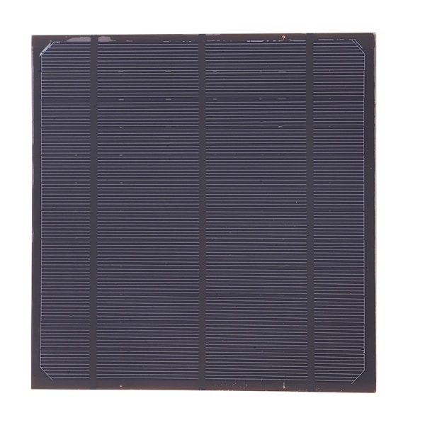 4.5W 6V Utomhus Bärbar DIY Mini Vattentät Monokristallin Kisel Solpanel