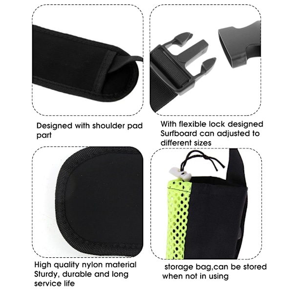 Axelremsskydd för ryggsäckar, axelremsskydd halkfritt ventilerande mesh justerbar kardborredesign, högkvalitativ Oxford-tyg med memory foam för