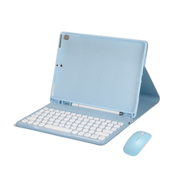 iPad 9 2021 10,2 tum iPad 8 iPad 7 Air 3 Pro 10,5 tangentbord Blue