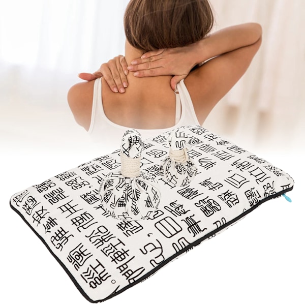 Thailändsk Massage Meditationskudde, Miljövänligt Material Kapokfylld Bomullsöverdrag Dubbla Sömmar, Osynlig Dragkedja Handgjord Mysig För Meditation Yoga