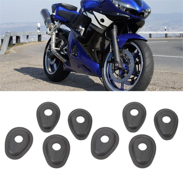Motorcykel Blinkers Indikator Adapter Distanser Rostsäker Passar För Fazer FZ1 FZ6 YZF‑R1 YZF‑R6 R1 R6 R3 FZ8 MT‑01 CR250