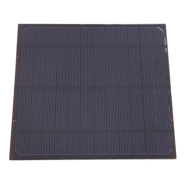 4.5W 6V Utomhus Bärbar DIY Mini Vattentät Monokristallin Kisel Solpanel