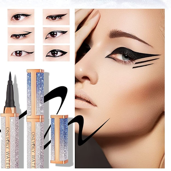 Långvarig Mascara, berikad med sidenfiber för volym & längd, snabbtorkande formula för enkel applicering, klumpar inte för felfria fransar, perfekt