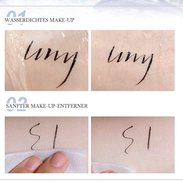 Långvarig Mascara, berikad med sidenfiber för volym & längd, snabbtorkande formula för enkel applicering, klumpar inte för felfria fransar, perfekt