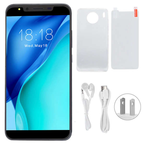 M30PLUS 5.72in Internationell Version 3G Smartphone Öppet Skal för Android System 100‑240V lila US