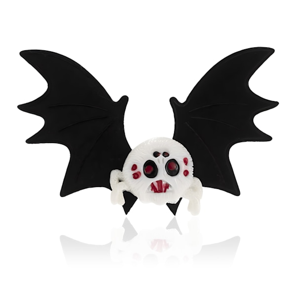 1 par Halloween Dödskalle Fladdermus Hårspännen Retro Hårnål med Punk Clips Ny Hårstyling (Fladdermus Dödskalle) Style 3
