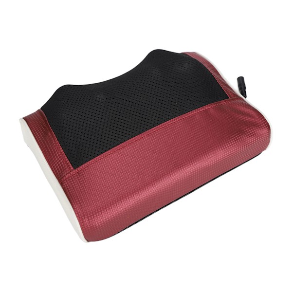 Massagekudde Ergonomisk Design 20D Simulering Bekväm Andningsbar 45° Glappfri Nackmassage EU-kontakt