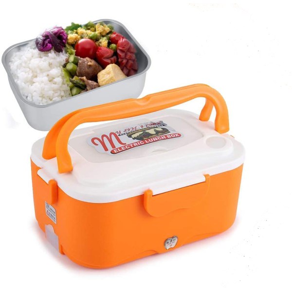 1,5L tragbar Autoelektrisk Heizung Lunchbox wiederverwendbare Lebensmittel Lagerung wärmer mit abnehmbaren Edelstahl Container med Auto