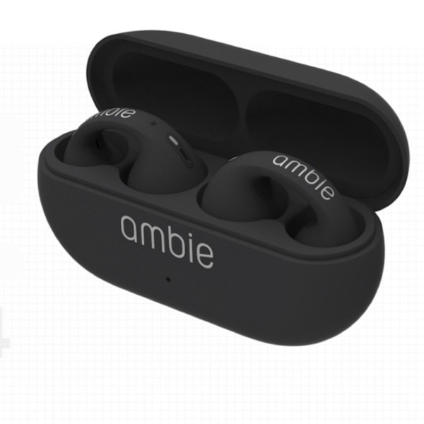 Kreativt In Ear Style Ambie Öronklämma Ben Bluetooth Headset Black Black
