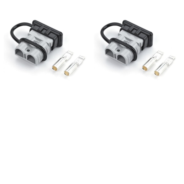 50 A-kontakt batterianslutning - Quick Connect batterikontakt, snabbkoppling för bil, husvagn, motorcykel