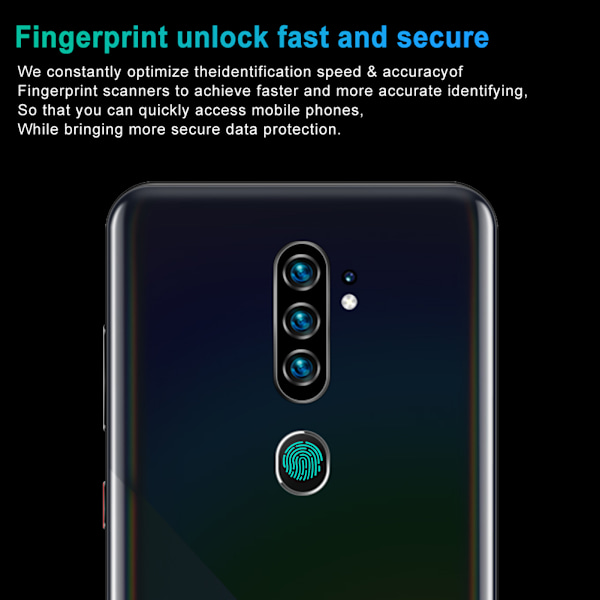 6.7IN 1440X3040 Fingeravtrycksupplåsning Dubbla Kort Dubbel Standby Smartphone 100‑240V 2+16GB AU