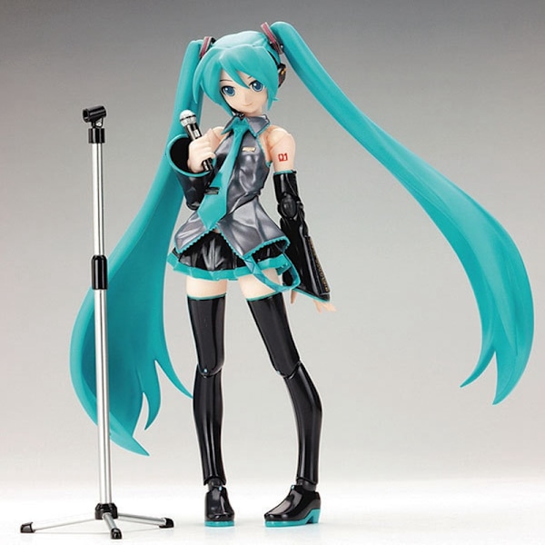 Hatsune Miku Rörlig Led Initial Sound Ansiktsförändrande Box Handma