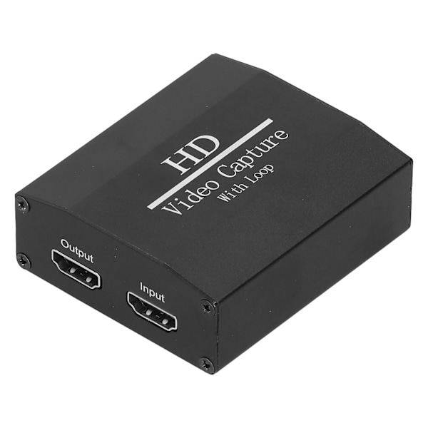 Game Streamer Companion, 4K HDMI Loop Out för oavbrutet spelande, Kompatibel programvara för Windows, Android, macOS, 1080P 60FPS för sömlös