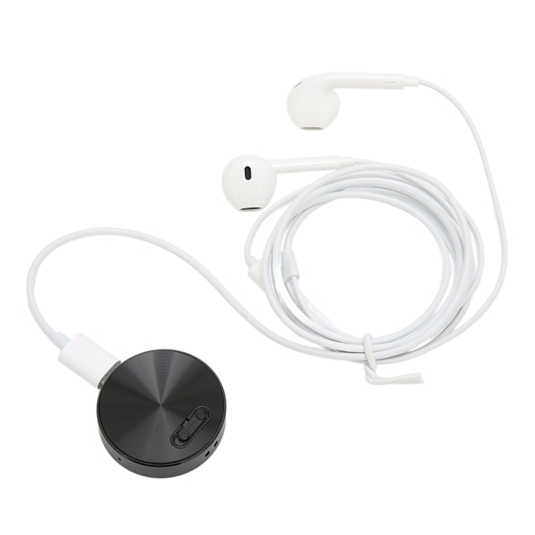 Mini Röstinspelare HD Brusreducering Röstaktiverad USB Uppladdningsbar Fickinspelare för Arbetsstudier Neutral Engelska Svart 8GB (Lagrar Inspelning 96