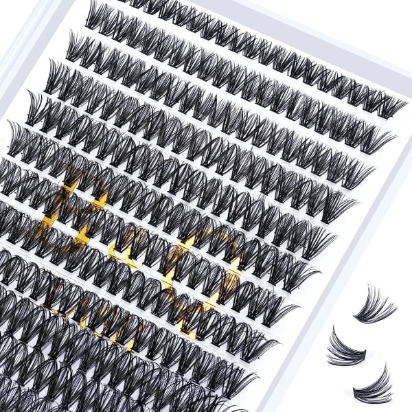 Lash Clusters 40D-0.07C-10 B&Q Lash Individuella Fransar 240