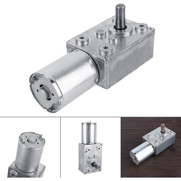 Självlåsande DC 12V Motor, Vertikal Axelriktning för Dörröppnare och Fönster