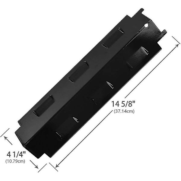 sysy Gftime 37cm värmefördelare tillbehör för Char-broil, Campingaz, Fire Mountain, Cclife, Landman [DB]