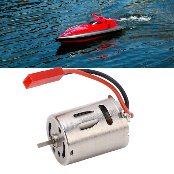 Tålig borstad motor i aluminiumlegering, motor med hög kompatibilitet för RC-applikationer och DIY-projekt