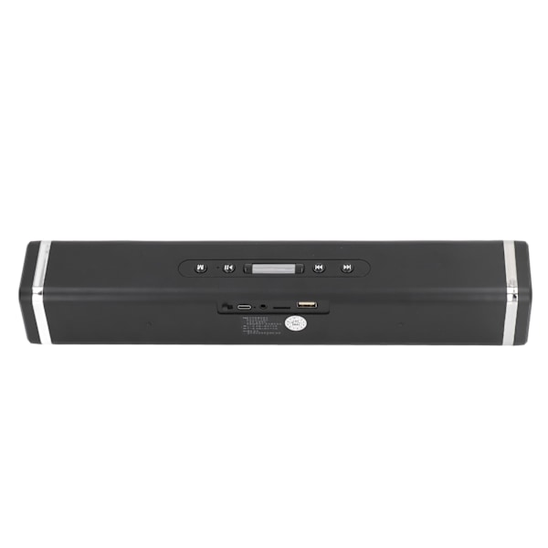 Trådlös Bluetooth-högtalare Multifunktionell Tung Bas RGB Ambient Light TV Soundbar för Hemmet