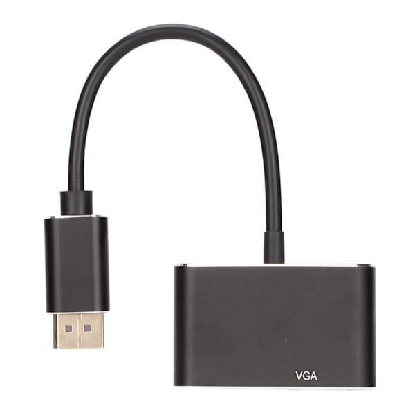 2 i 1 DP-adapter DP till VGA DP till HD Multimedia-adapter 720P/1080i/1080P-omvandlare för bärbar dator stationär dator