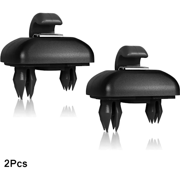 2st Interiör Solskyddskrokfäste för Audi A1 A3 A4 A5 Q3 Q5 (8E0 857 562) A7 B6 B7 B8 S4 S5 Solskyddshållare Bilinteriördelar Svart