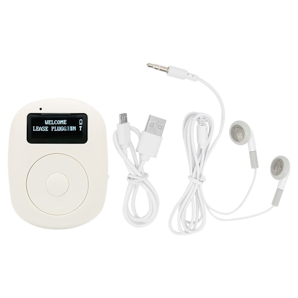 DAB Mini Digitalradio Bärbar Radio med Digital Display och Bluetooth-uppspelning