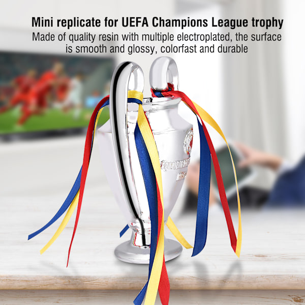 Fotbollsfans Kollektion Miniatyrreplika för UEFA Champions League-trofén