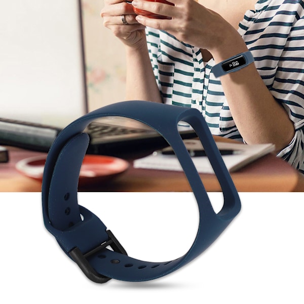 Ersättningsarmband för Samsung Galaxy Fit, Mjukt silikon Kompatibelt Samsung Galaxy Fit Snabbkopplingsdesign, Vattentätt material för alla åldrar