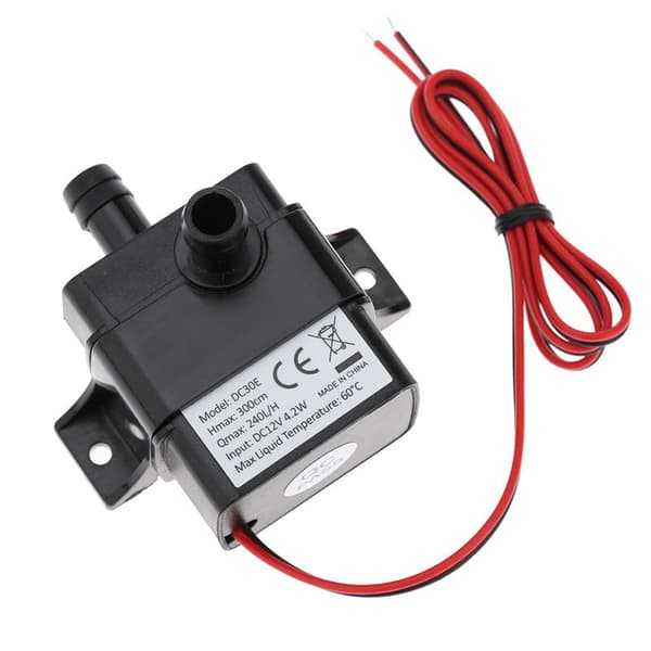 DC12V Solar Micro DC Koldtvandscirkulationsfontænepumpe QR30E