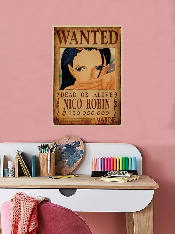 Anime Poster (2), One Piece Wanted Posters 51cm×35.5cm Stor, Manga