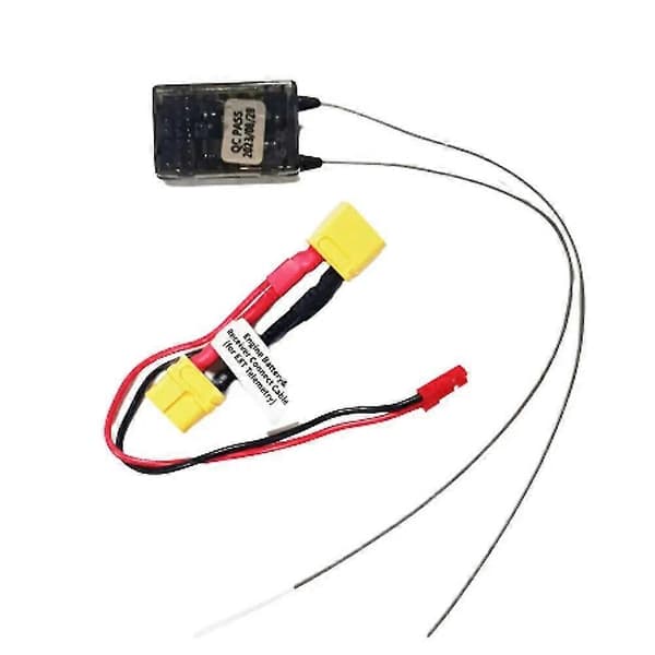 RadioLink R7FG 2,4 GHz 7-kanals dobbel antenne SBUS/PPM/PWM RC-mottaker integrert gyro for Radiolinks RC4GS