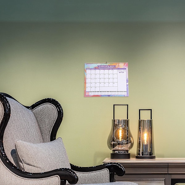 English Wall Calendar Hanging Calendar Bedroom Wall Calendar Day Count Down Calendar