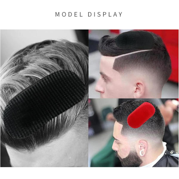12 deler hårfrans klistremerke, hårgrep Styling pannelugg Klistre Pos