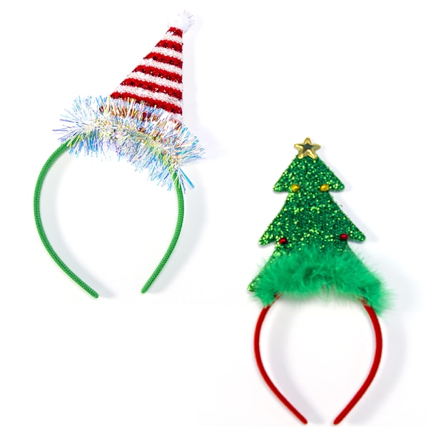 Julpannband till julfest gynnar kvinnor tjejer barn style 4