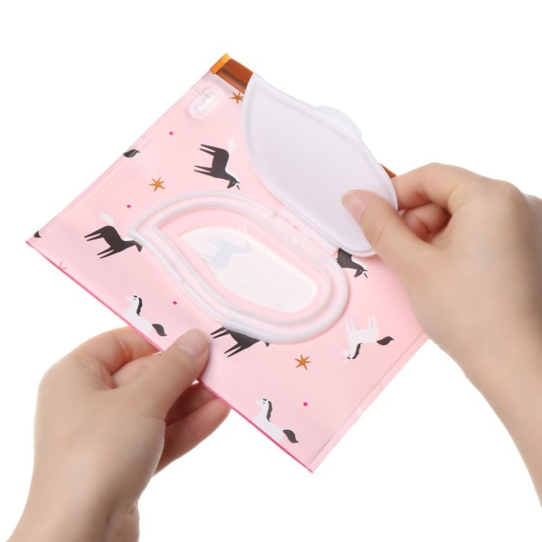 6 stk Våtservietter Veske Kosmetisk pose Tissue Box