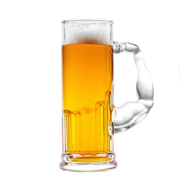 Olutlasi, Biceps - 620 ml transparent