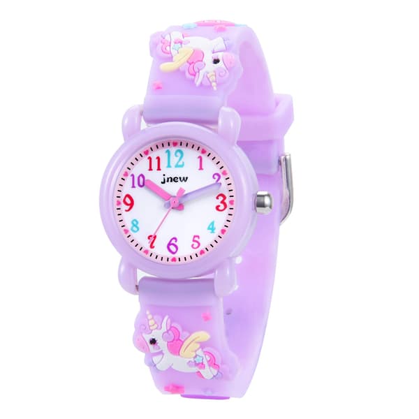 Analog watch för barn, 30 M vattentät - flickor 3