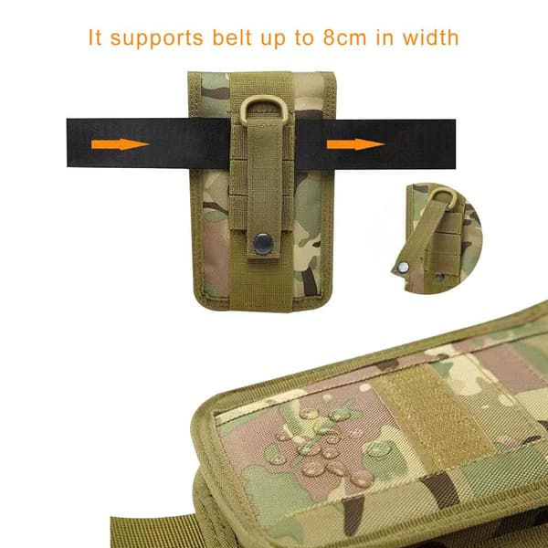 Skulderveske Molle Pouch ACU