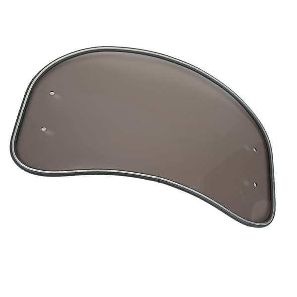 Motorcykel Oval Forrude Klar Frontrude Spoiler Luftvindafviser Skærm Universal Pasform Røget