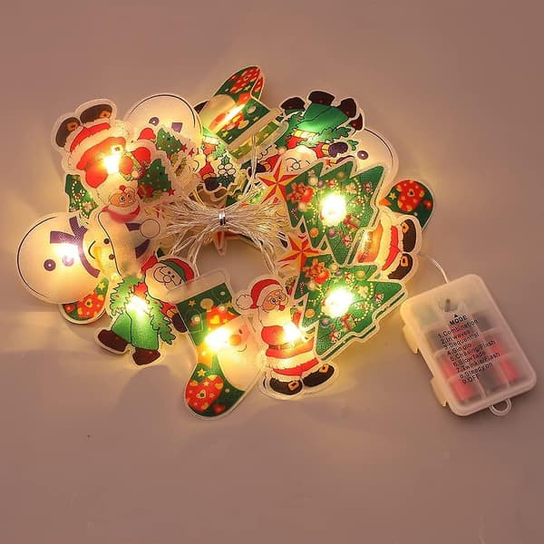 Fairy Lights For Soverom - Juledekorasjon, Innendørs Vindusdekor